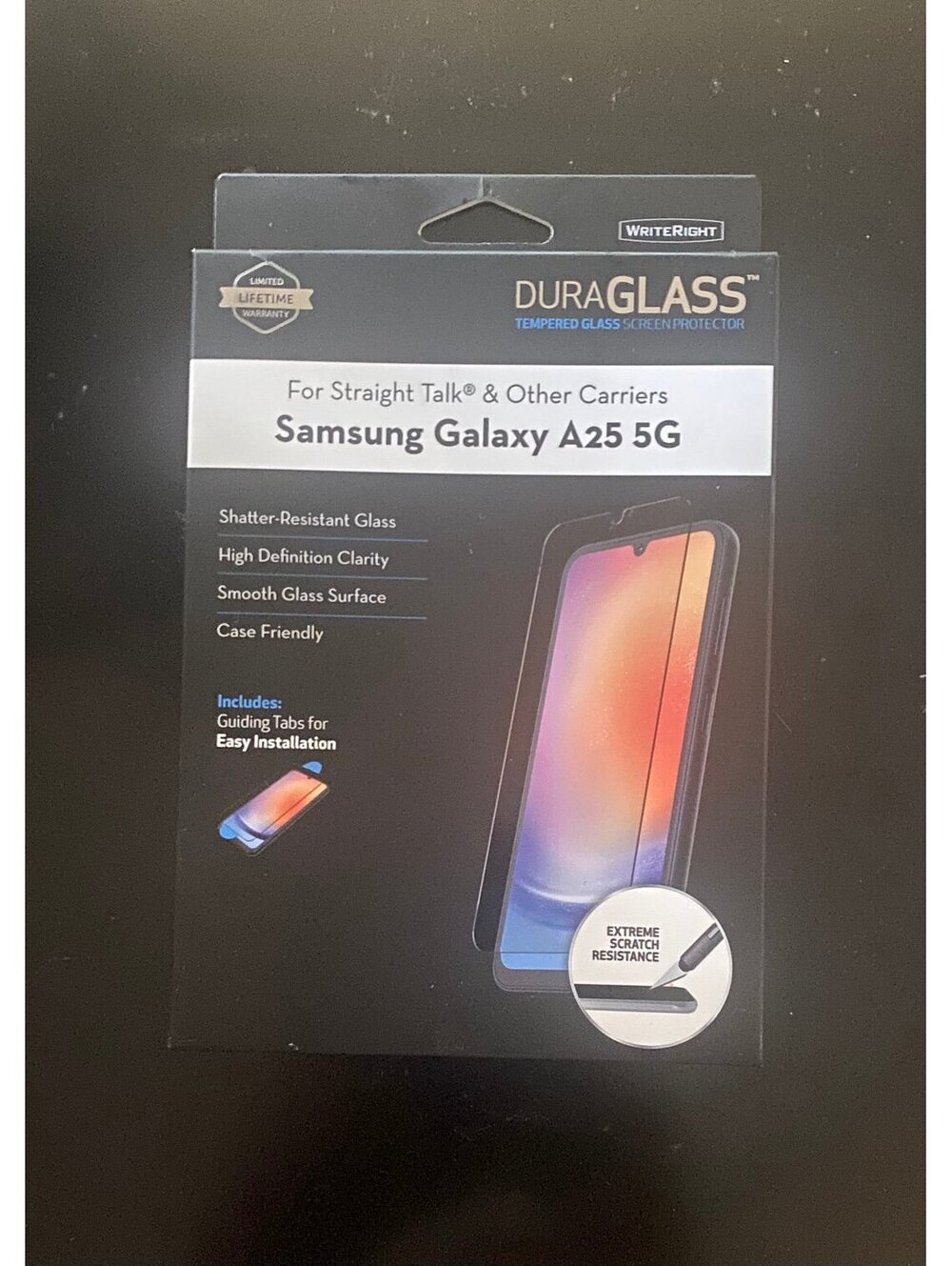 DuraGlass Tempered Glass Screen Protector for Samsung Galaxy A25 5G